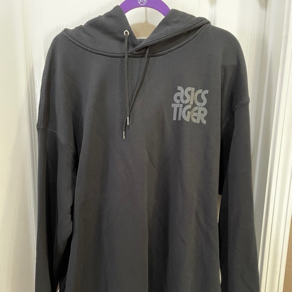 ASICS TIGER men’s black hoodie - Picture 1 of 8